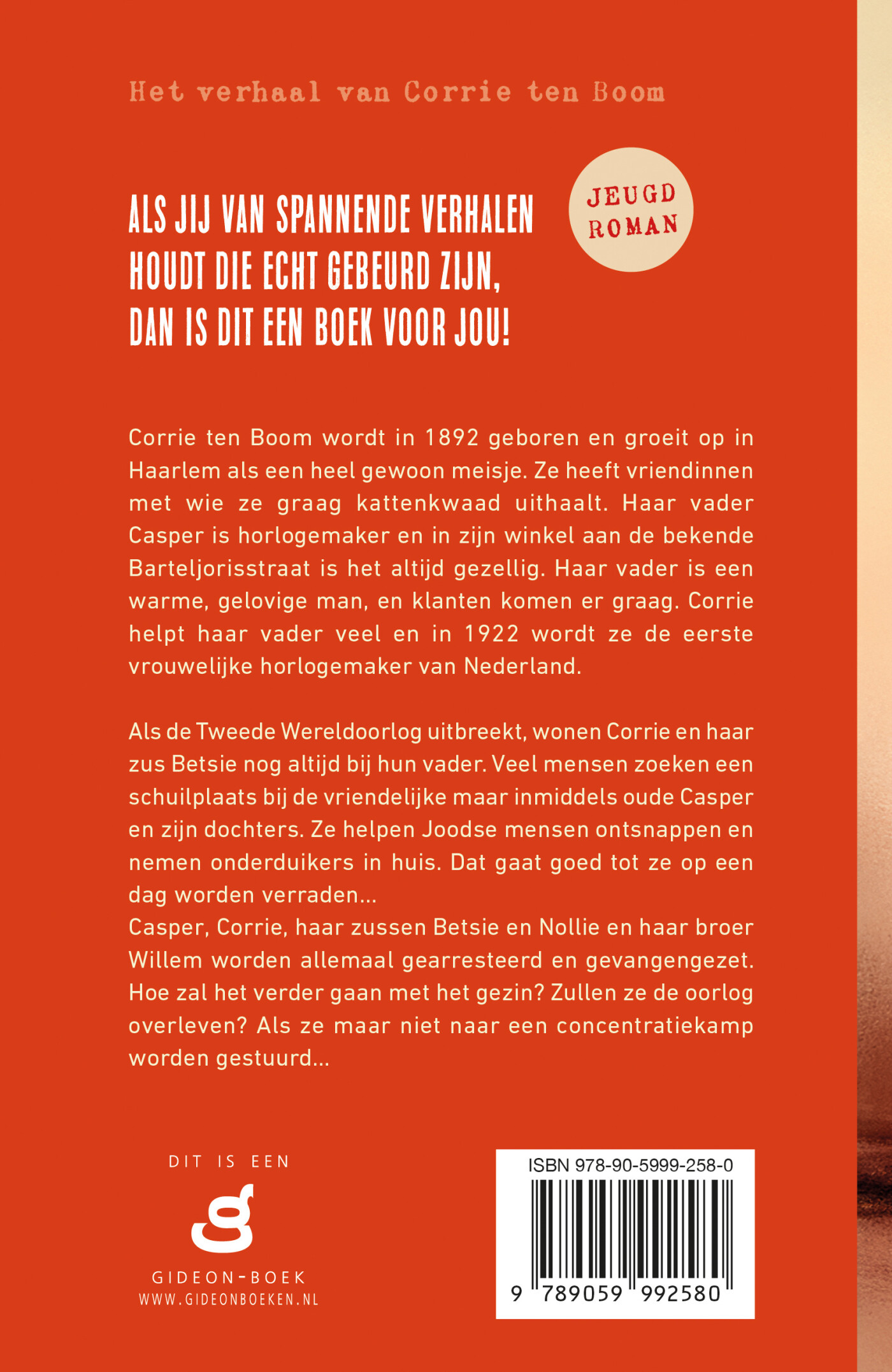 Het meisje uit de Barteljorisstraat achterkant