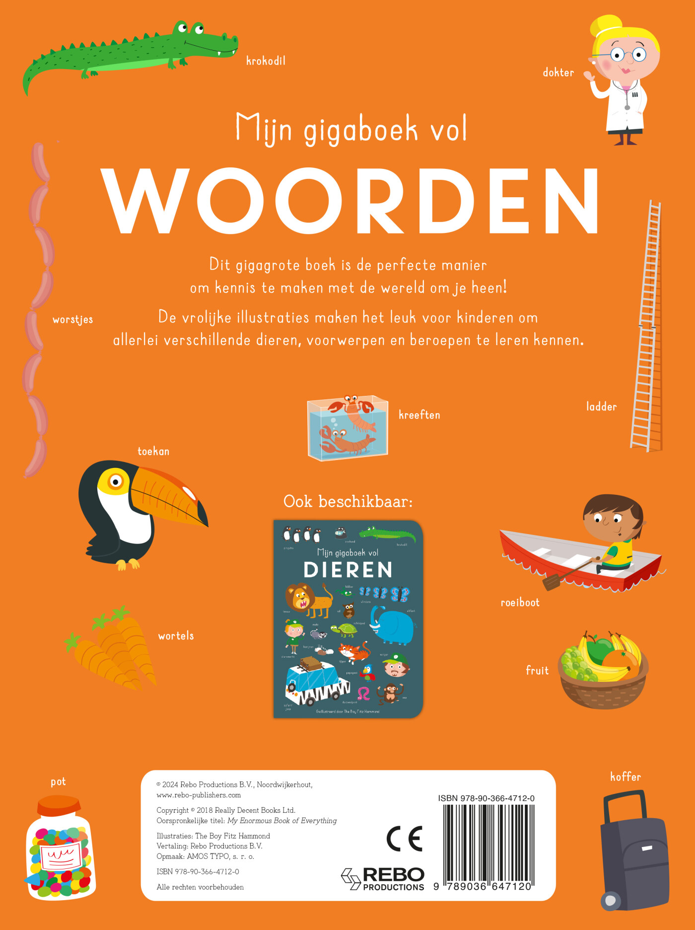 Mijn gigaboek vol woorden achterkant