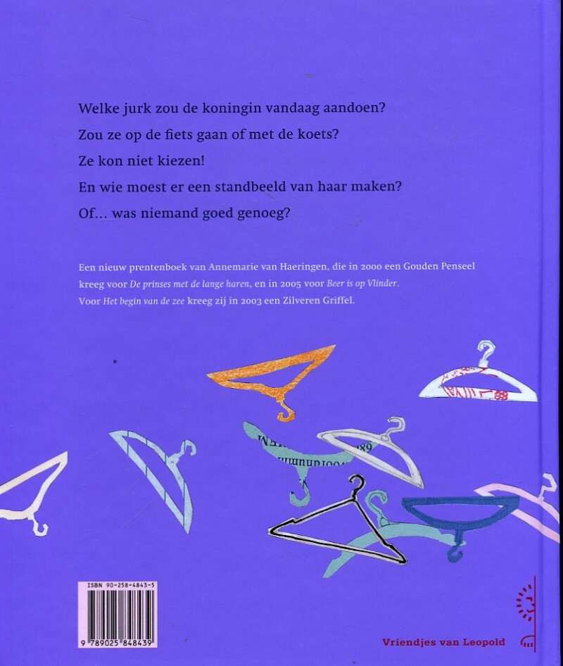 De koningin die niet kon kiezen / Vriendjes van Leopold achterkant