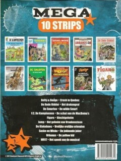 Mega 2011 / Megastripboek achterkant