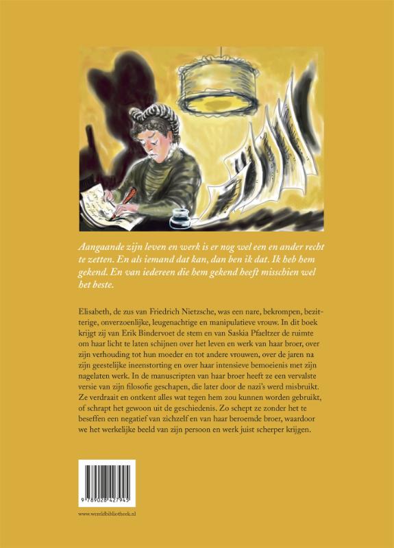 Aldus sprak Nietzsches zuster / Graphic philosophy achterkant