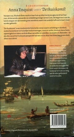 Thuiskomst 6 cd luisterboek achterkant