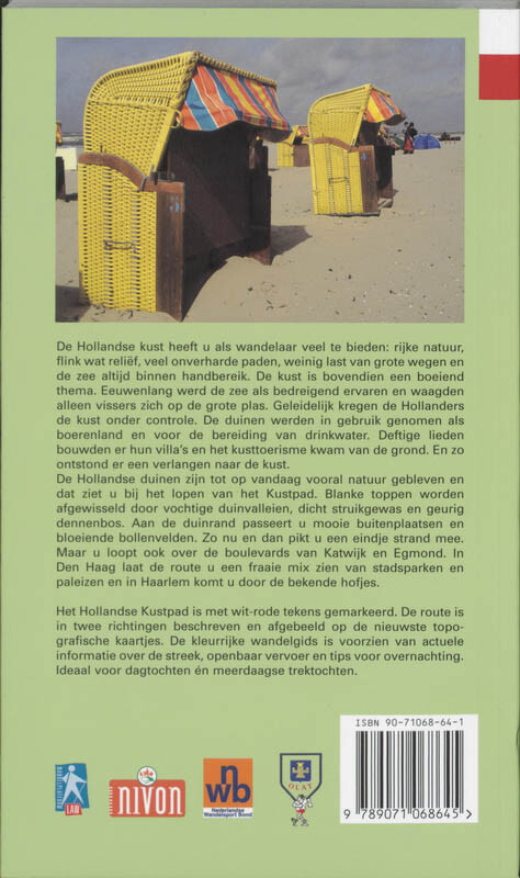 Hollands Kustpad / Lange-Afstand-Wandelpad achterkant