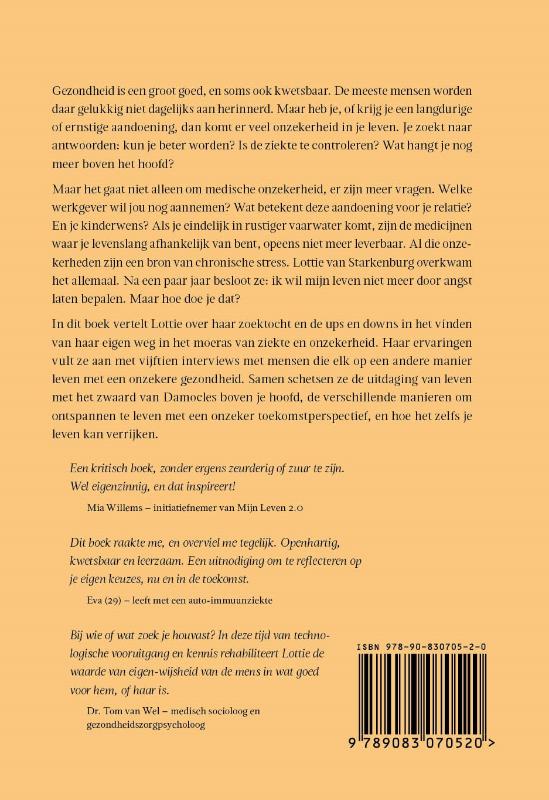 Mijn vriend Damocles achterkant