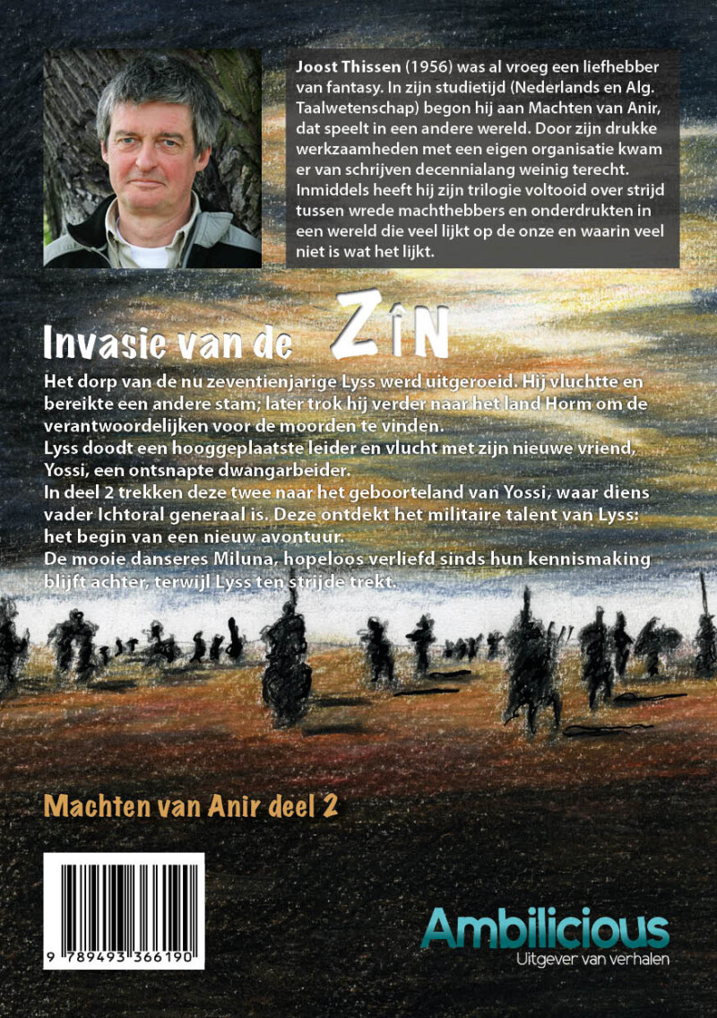 Invasie van de Zîn / Machten van Anir / 2 achterkant