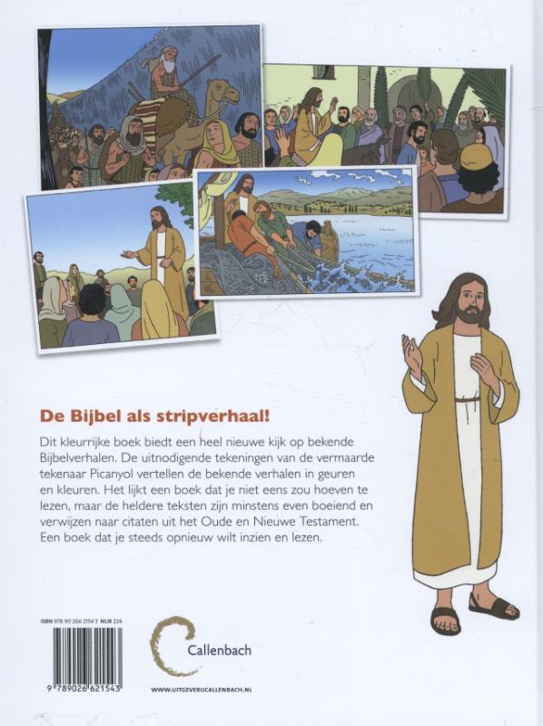 Het stripboek van de Bijbel achterkant