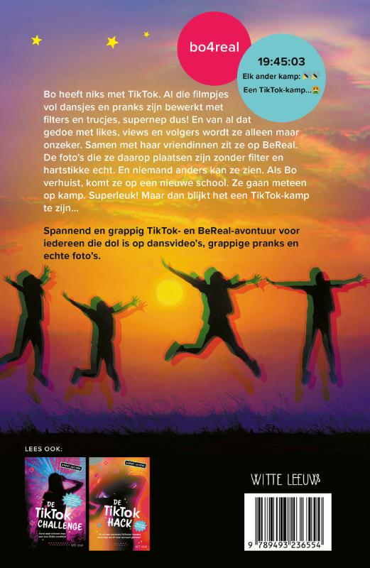 Het TikTok kamp achterkant