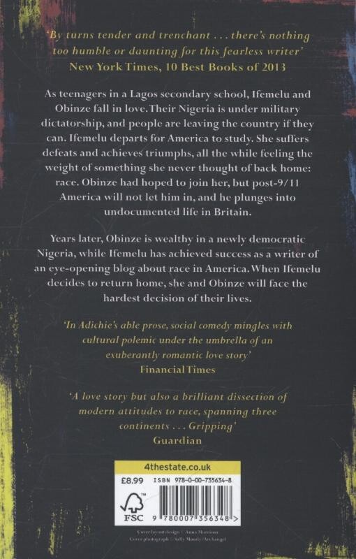 Americanah achterkant