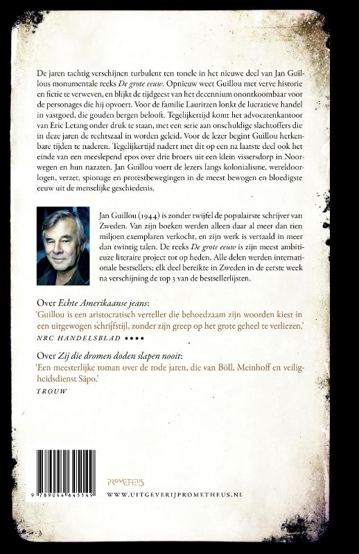 De tweede doodzonde / De grote eeuw / 9 De tweede doodzonde / De grote eeuw / 9 achterkant