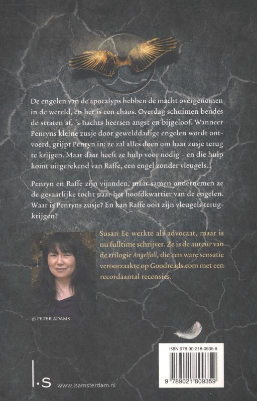 Penryn & het einde der dagen / Angelfall / 1 Penryn & het einde der dagen / Angelfall / 1 achterkant