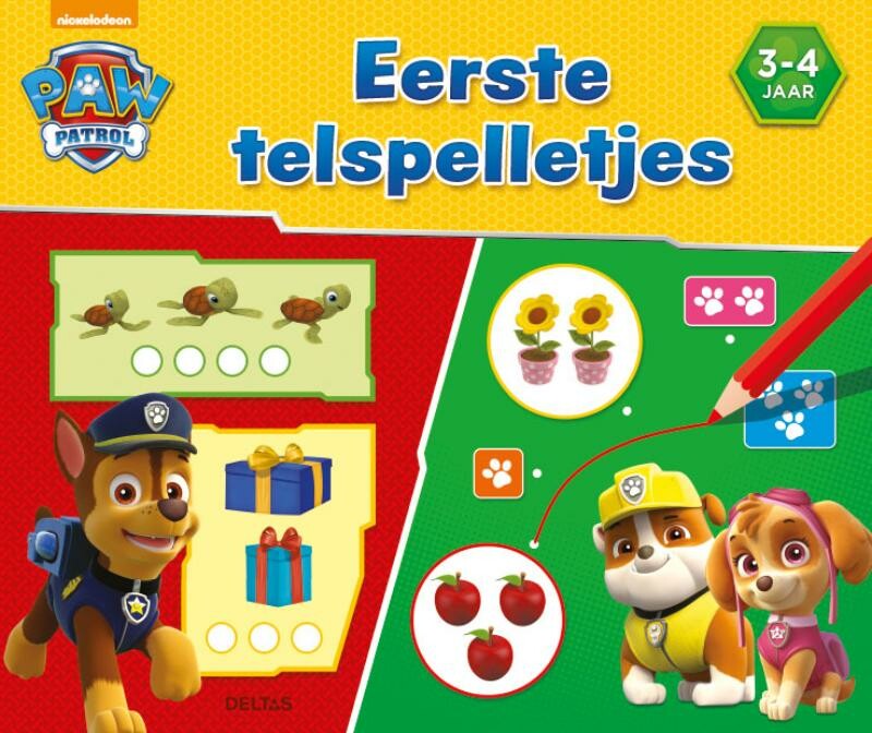 Znu Paw Patrol Eerste Telspelletjes (3-4 J.) / Paw Patrol