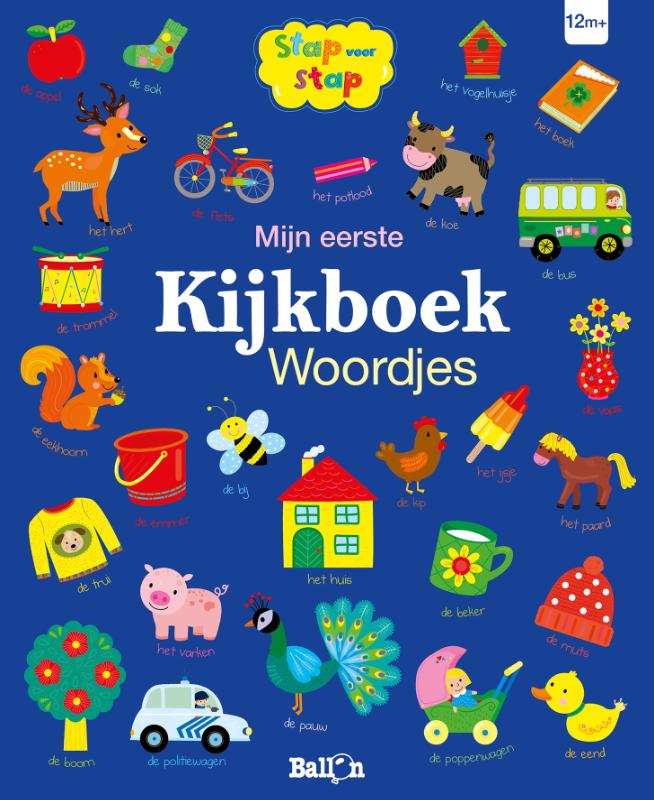 boekenbalie_9789403204383_cover Mijn eerste kijkboek Woordjes / Stap voor stap / 0