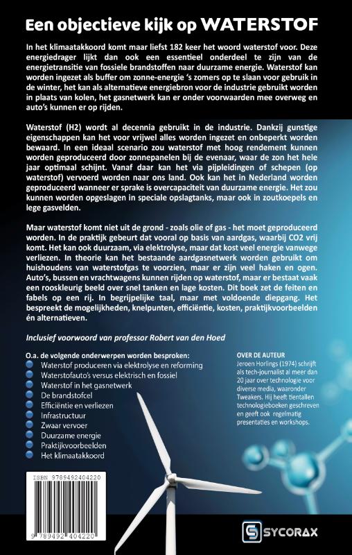 Een objectieve kijk op waterstof achterkant