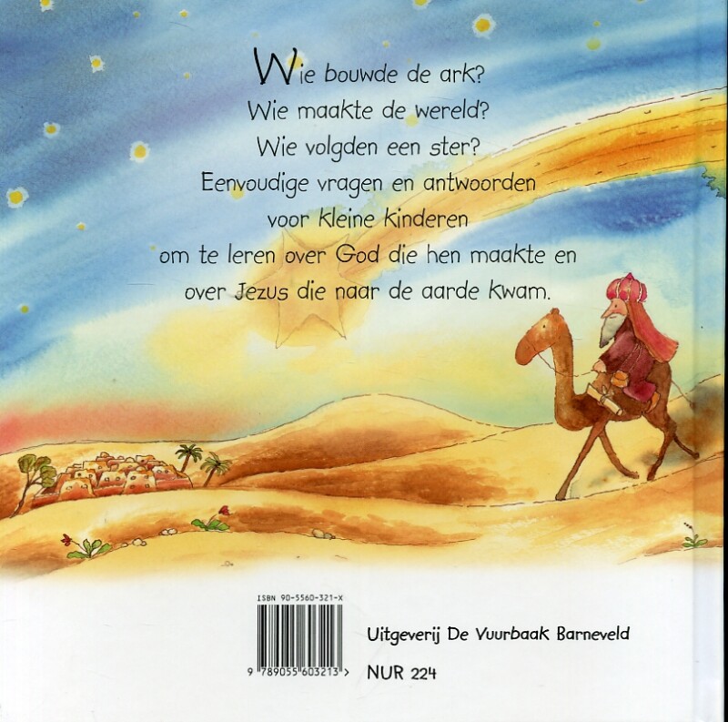 WIE BOUWDE DE ARK en nog meer bijbelverhalen achterkant