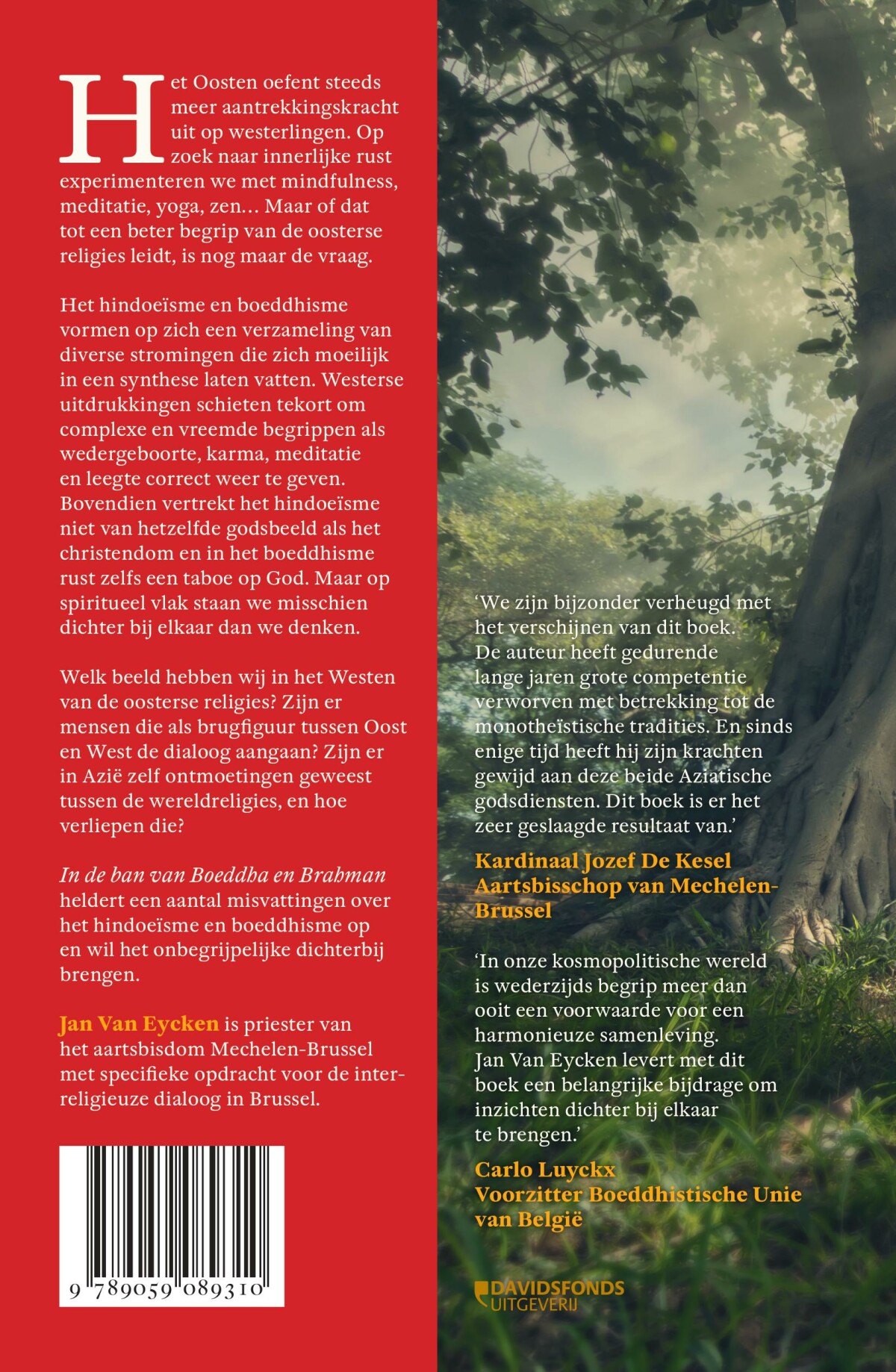 In de ban van Boeddha & Brahman In de ban van Boeddha & Brahman achterkant