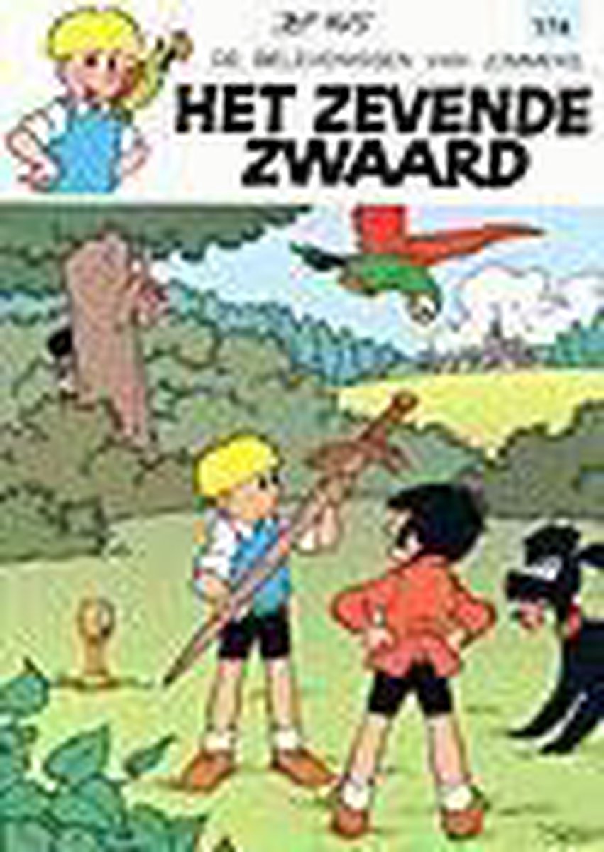 boekenbalie_9789063344221_cover Het zevende zwaard / De belevenissen van Jommeke / 174