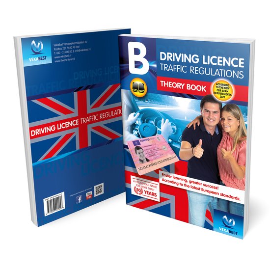 Auto Theorieboek Engels 2022 (English) - Car Theory Book Driving License B - VekaBest