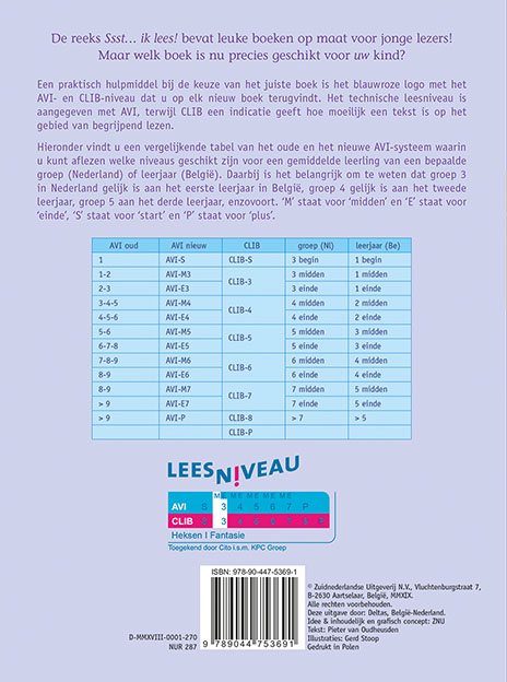 Een lieve heks in mijn straat / Ssst...ik lees! Een lieve heks in mijn straat / Ssst...ik lees! achterkant