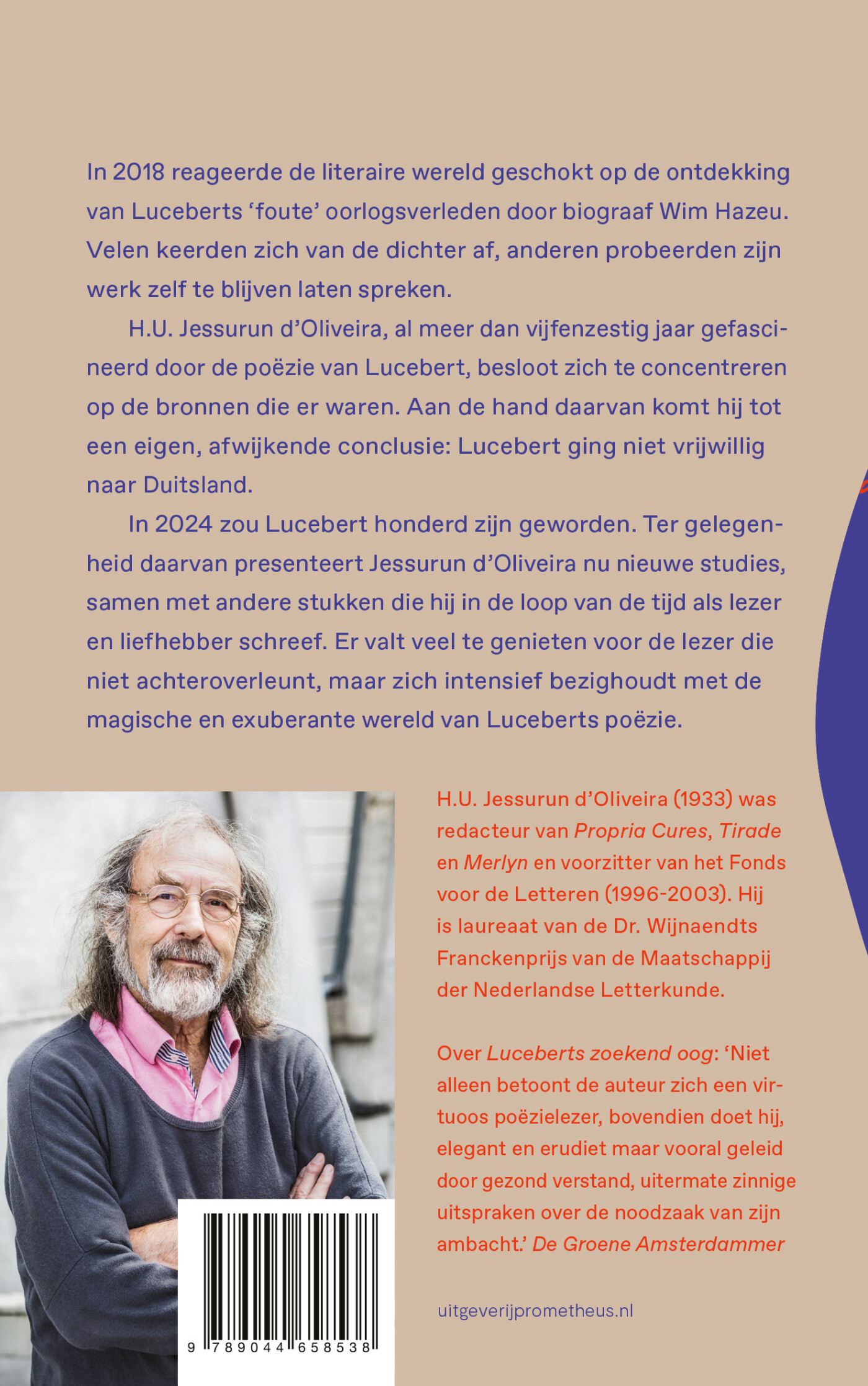 Speuren in Lucebert achterkant