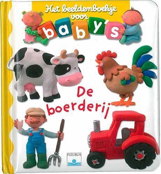 Het beeldenboekje voor baby's De boerderij