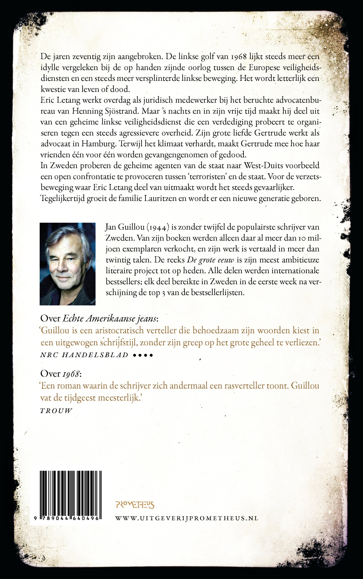 Zij die dromen doden slapen nooit / De grote eeuw / 8 Zij die dromen doden slapen nooit / De grote eeuw / 8 achterkant