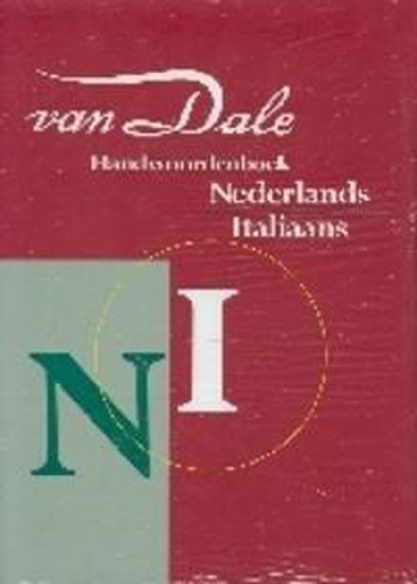 boekenbalie_9789066483071_cover Van Dale handwoordenboek Nederlands-Italiaans / Van Dale handwoordenboeken