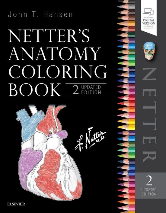 boekenbalie_9780323545037_cover Netter's Anatomy Coloring Book Updated Edition