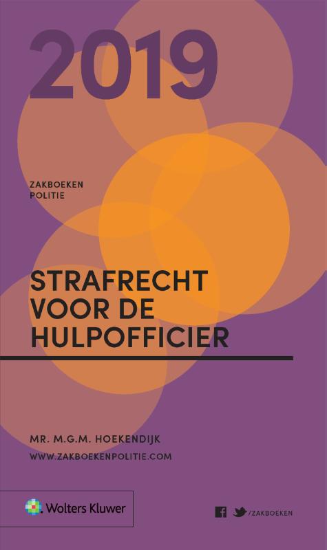 Zakboek Strafrecht voor de Hulpofficier 2019