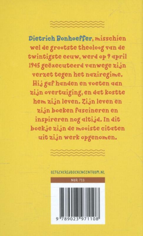 365 X Bonhoeffer achterkant