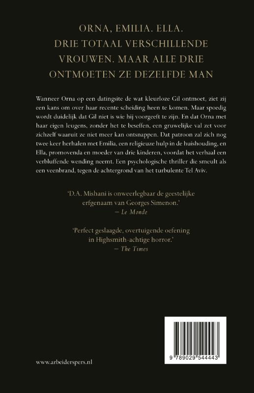 Drie achterkant