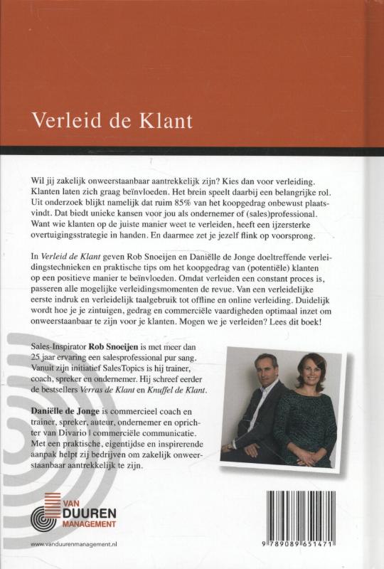 Verleid de klant achterkant