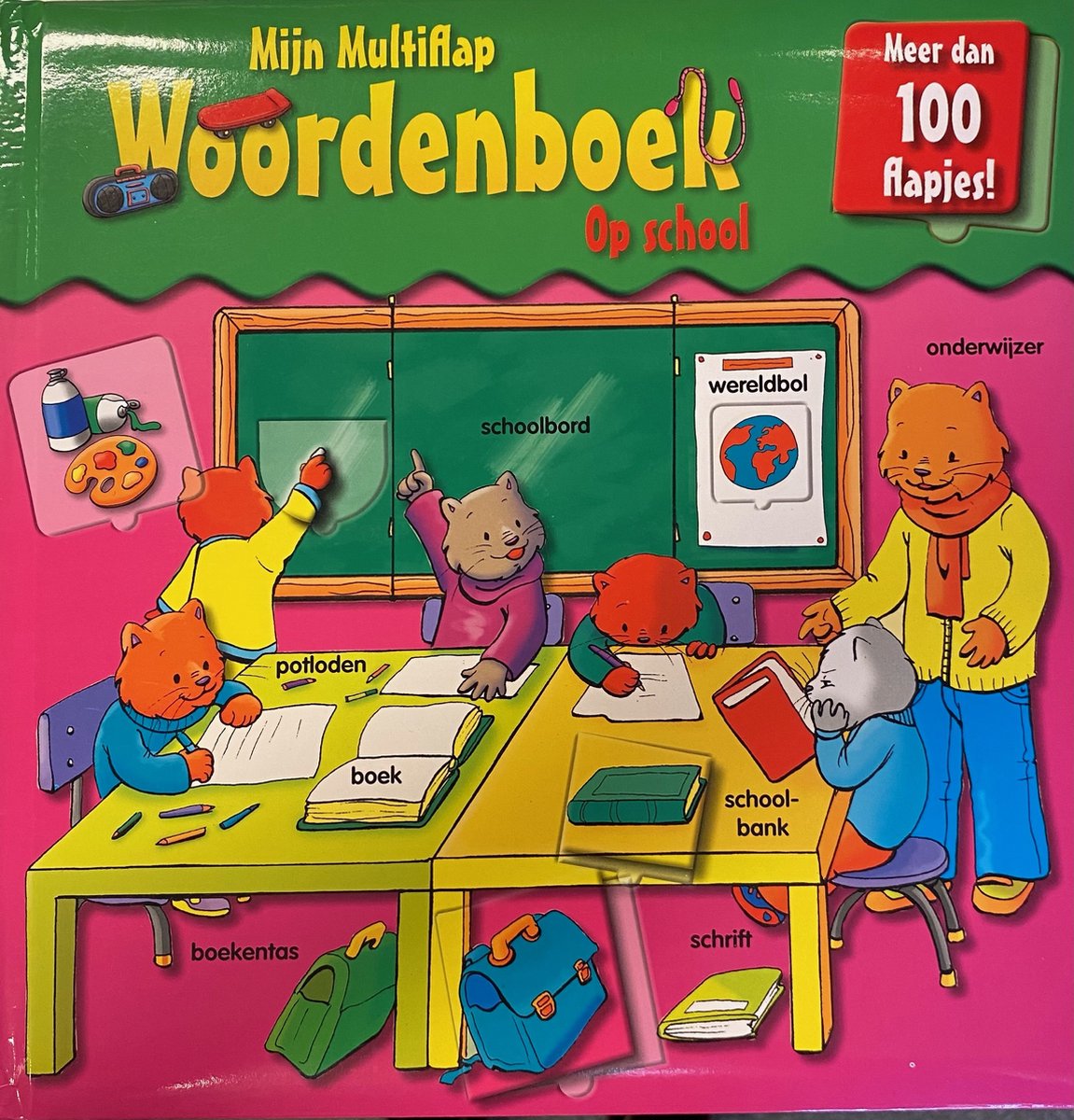 Mijn multiflap woordenboek - Op school