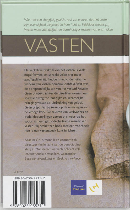 Vasten achterkant