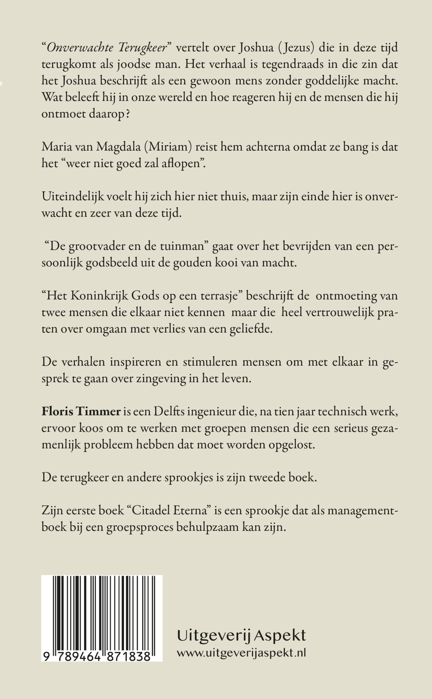 Onverwachte terugkeer achterkant