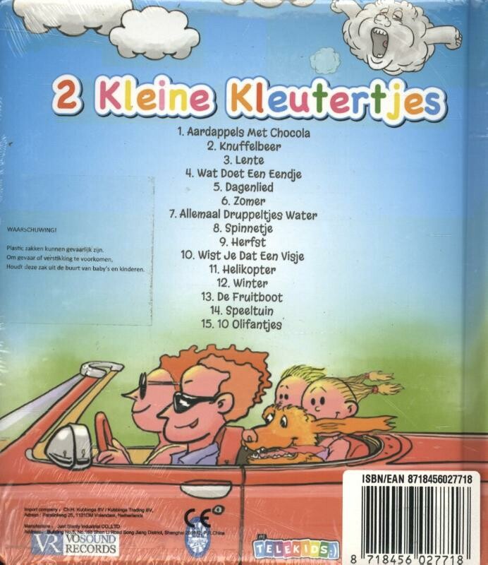 2 Kleine Kleutertjes  Monique en Jan Smit DVD+PUZZELBOEK achterkant