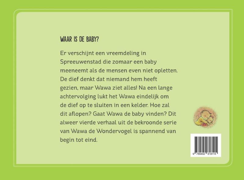 Waar is de Baby? / WaWa de Wondervogel / 4 achterkant