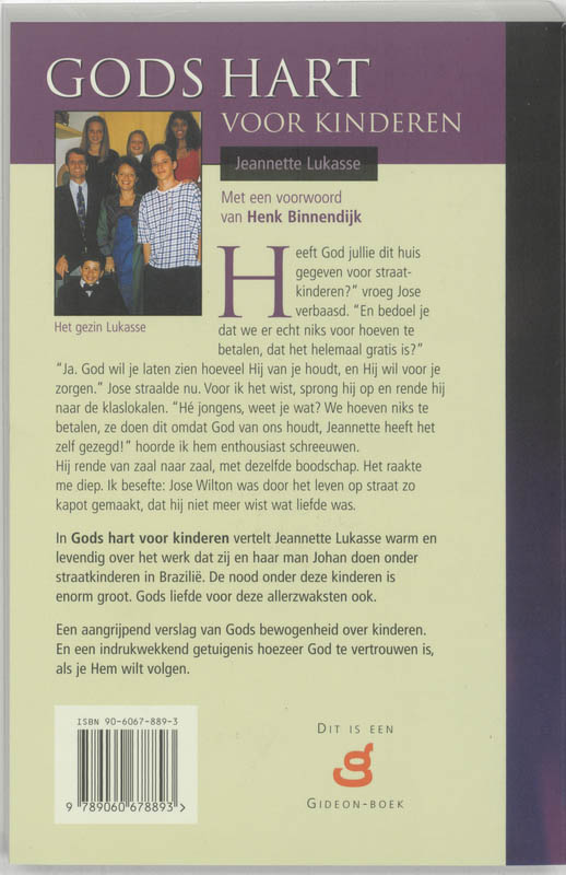 Gods hart voor kinderen Gods hart voor kinderen achterkant