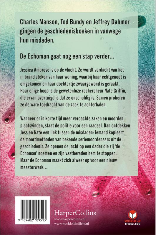 De Echoman achterkant