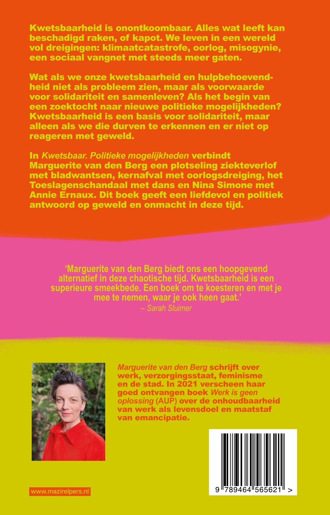 Kwetsbaar achterkant