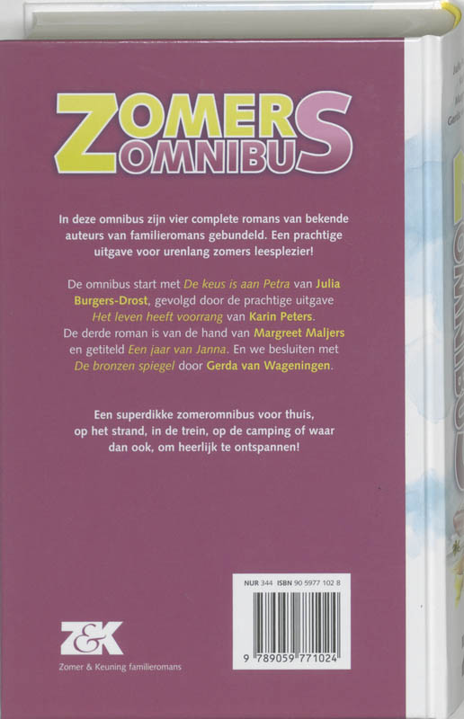 Zomeromnibus achterkant