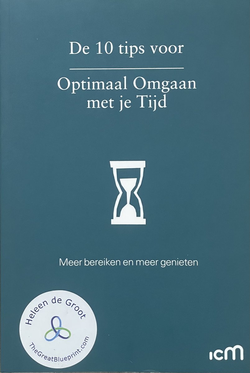 boekenbalie_9789082050240_cover De 10 tips voor Optimaal Omgaan met je Tijd