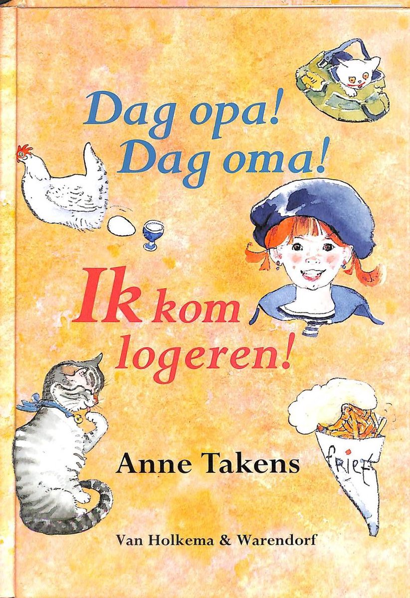 Dag opa ! dag oma ! ik kom logeren !