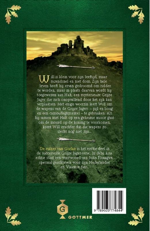 De ruïnes van Gorlan / De Grijze Jager / 1 achterkant