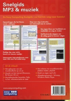 SNELGIDS MP3 & MUZIEK achterkant