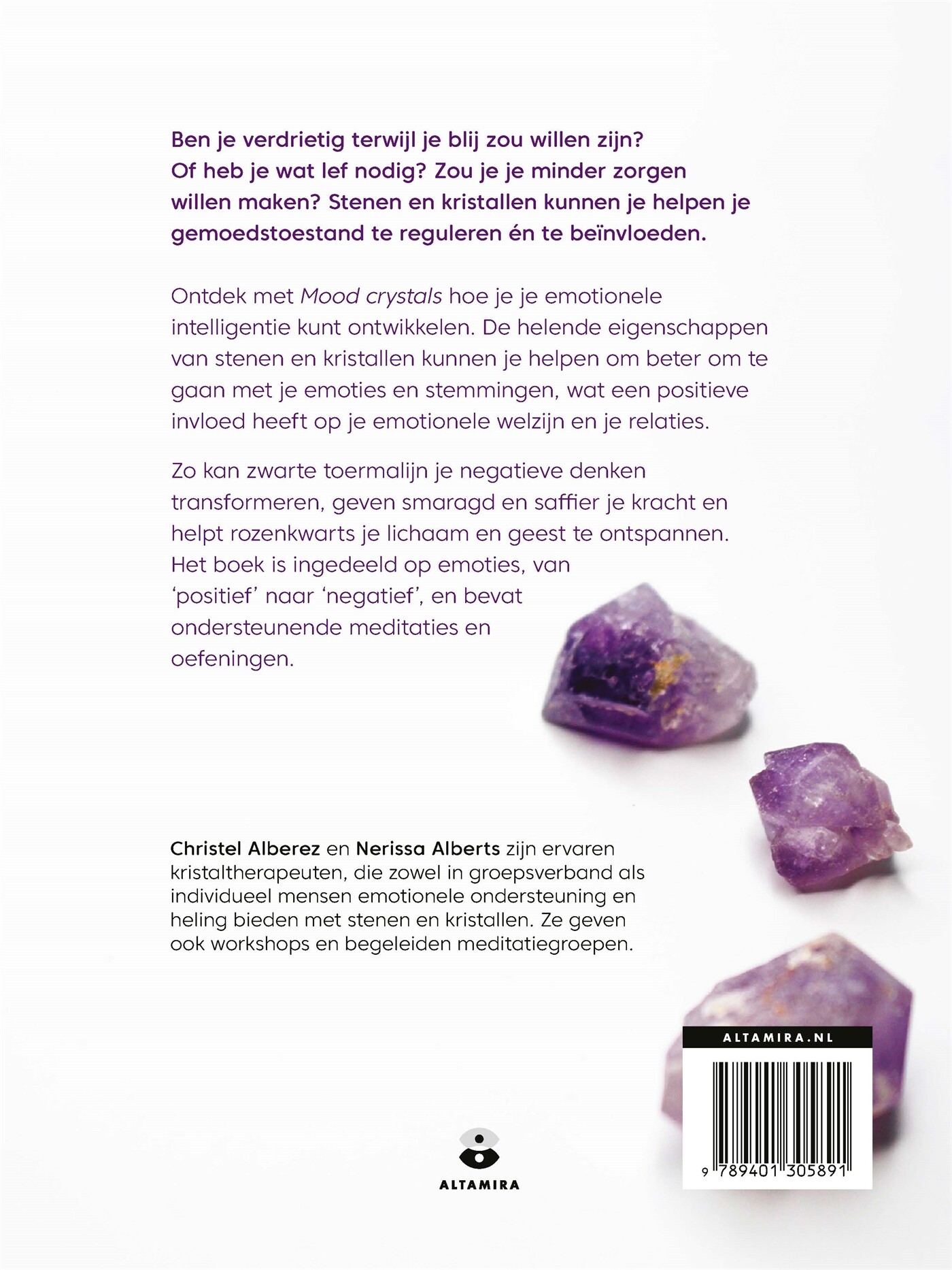 Mood crystals achterkant
