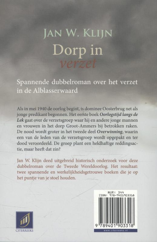 Dorp in verzet / Citerreeks achterkant