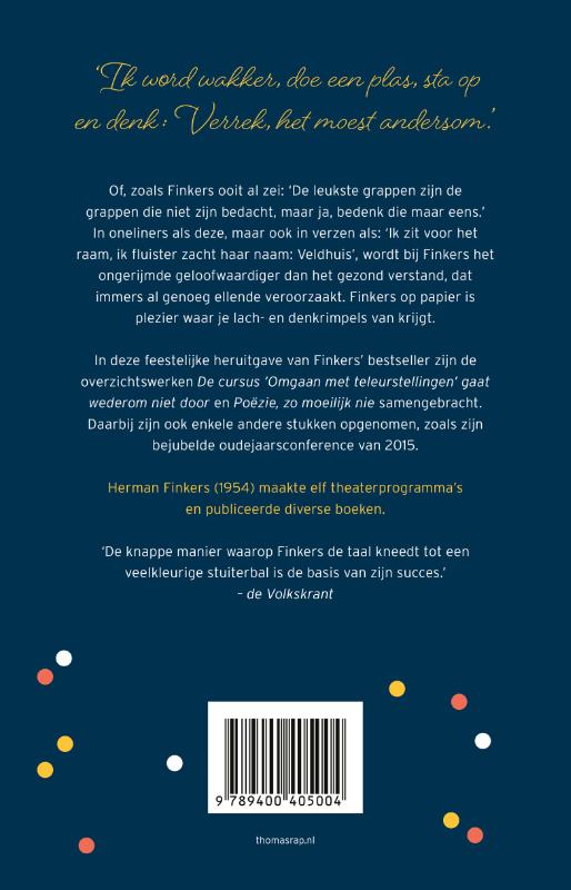 De cursus omgaan met teleurstellingen gaat wederom niet door De cursus omgaan met teleurstellingen gaat wederom niet door achterkant