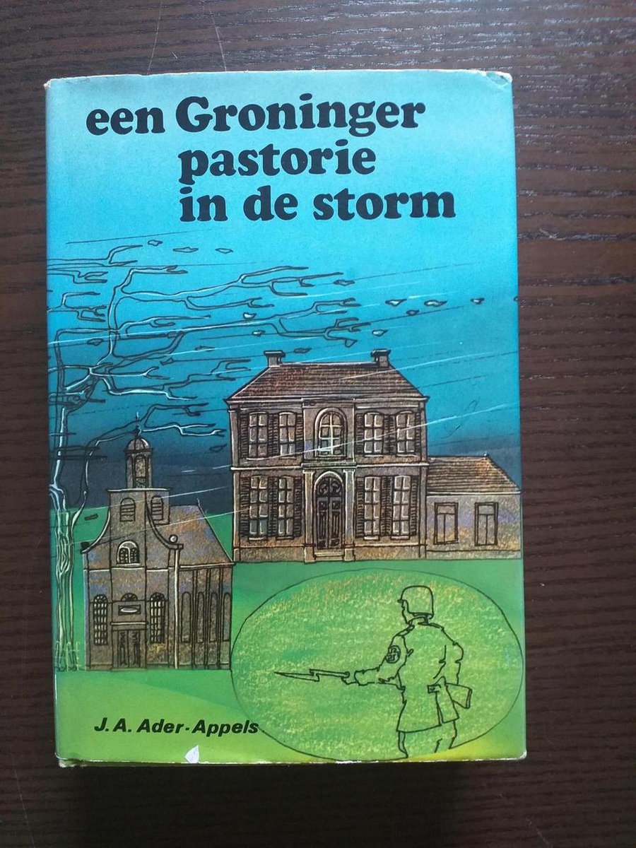 (zie 9051940432)groninger pastorie in de storm