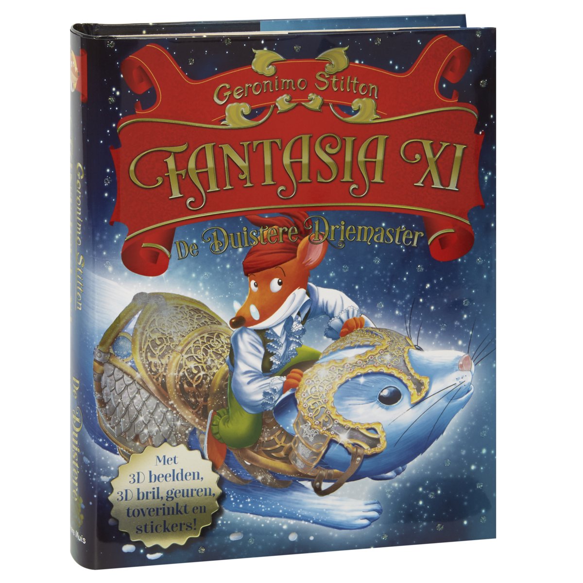 boekenbalie_9789085923671_cover Fantasia XI: De duistere driemaster / Geronimo Stilton-reeks / 11