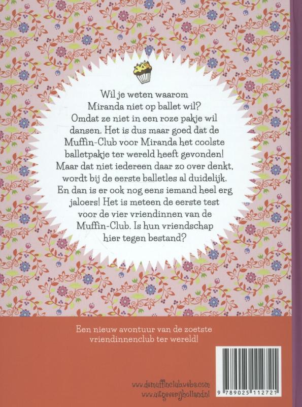 Vier vriendinnen in volle vaart / De Muffin-Club / 2 achterkant
